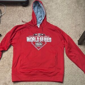 Red World Series Hoodie